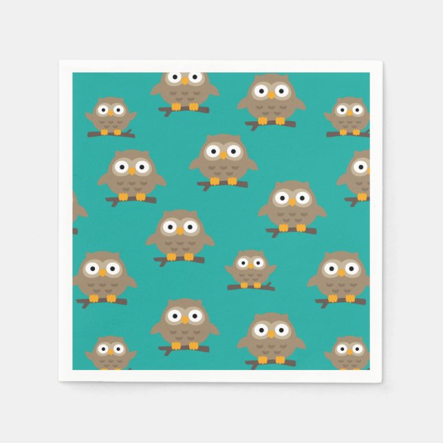 Uggla Napkins Pappersservett (Framsidan)