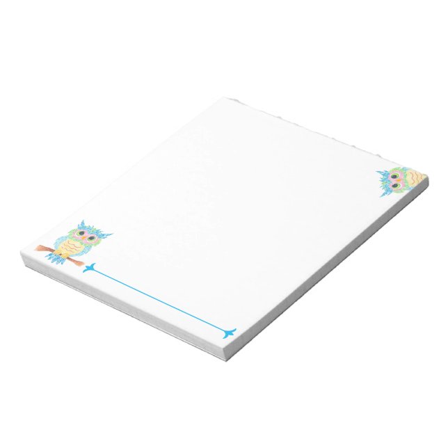 Uggla Notepad Anteckningsblock (Roterad)