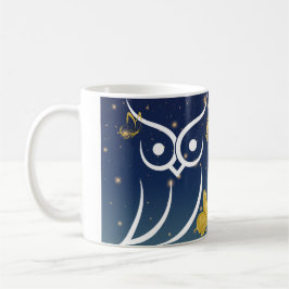 Uggla och Butterflies Kaffemugg