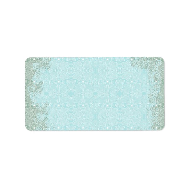 Uggla och Firefly Snöre Adressetikett (Framsidan)