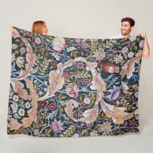 Uggla och Flowers, William Morris Fleecefilt