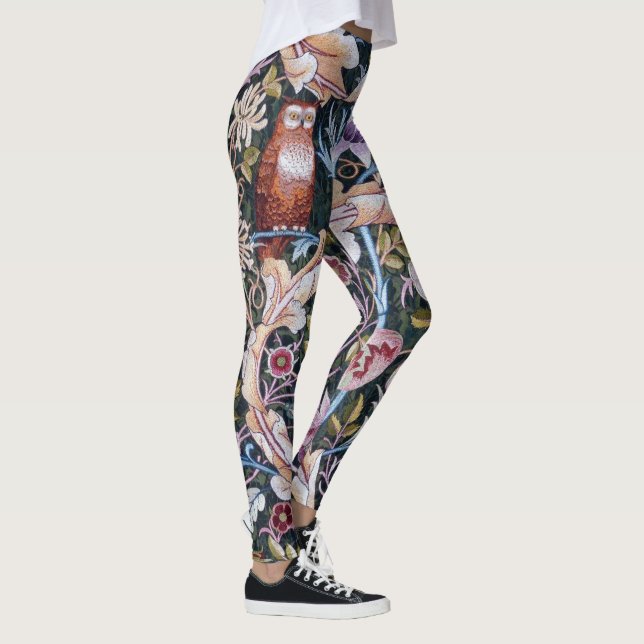Uggla och Flowers, William Morris Leggings (Höger)