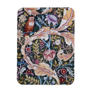Uggla och Flowers, William Morris Magnet