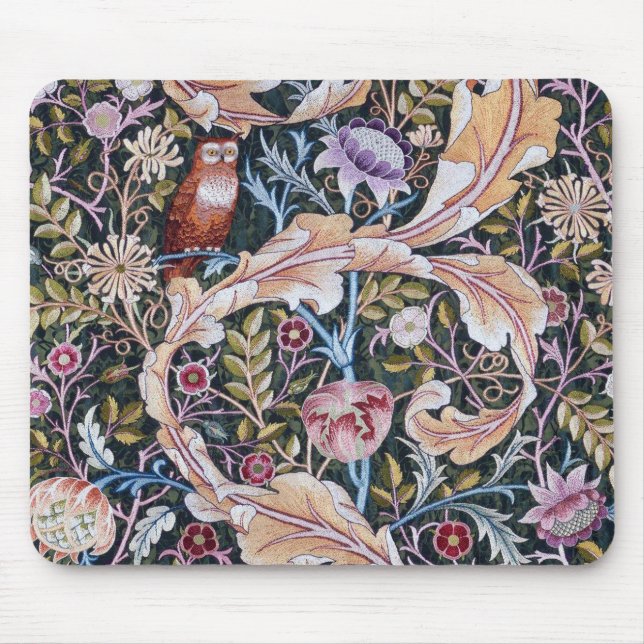 Uggla och Flowers, William Morris Musmatta (Framsidan)