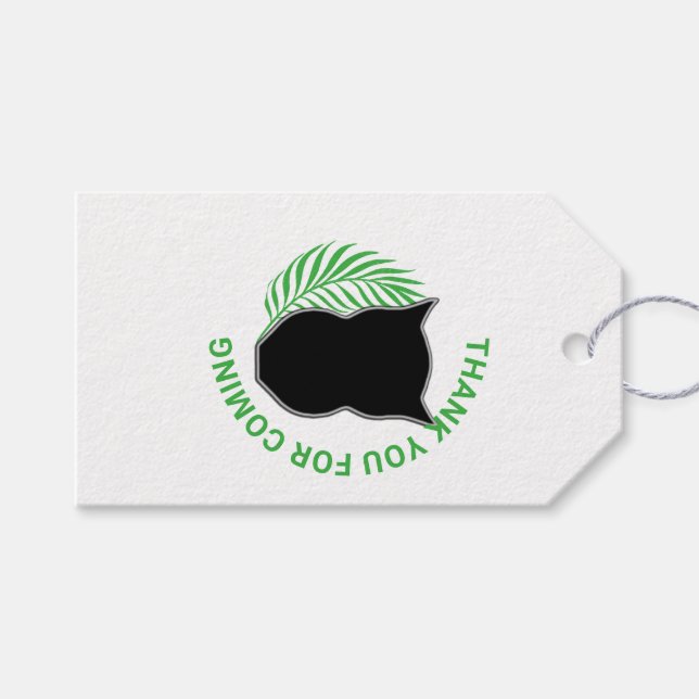 Uggla och Handflatan/Fern Fronter Presentetikett (Framsidan (Horisontell))