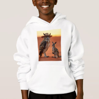 uggla och kangaroo pullover hoodie t shirt