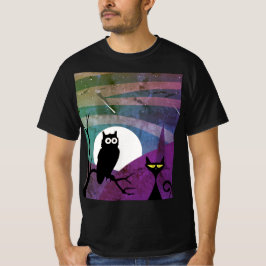 UGGLA OCH KATTEN T SHIRT