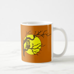 Uggla och Måne Kaffemugg