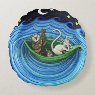 Uggla och Pussycat Dekorativ kudde