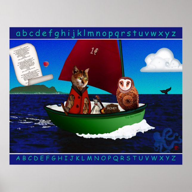 Uggla och Pussycat Poster (Framsidan)