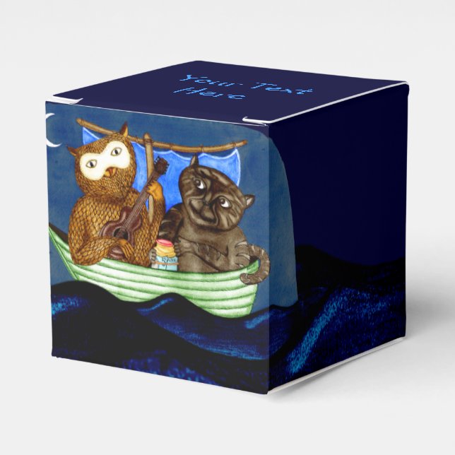 Uggla och Pussycat Presentaskar (Framsidan Sidan)