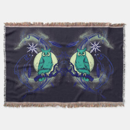 Uggla och spöke filt