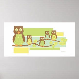 Uggla och Uggla Poster