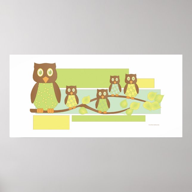 Uggla och Uggla Poster (Framsidan)