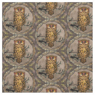 Uggla Öga Fabric Tyg