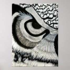 Uggla Öga (lämnat) Poster