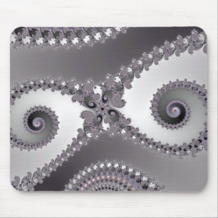 Uggla Ögon - Fractal Mousepad Musmatta