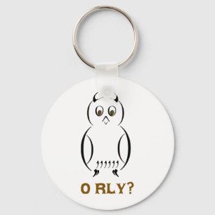 Uggla O'Rly Nyckelring
