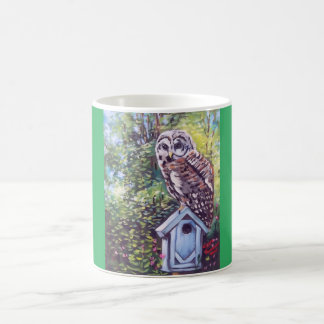 Uggla på Birdhouse Mugg