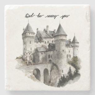 Uggla på Castle ser dig Stenunderlägg