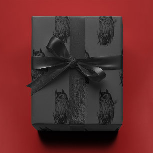 Uggla på Grått Presentpapper