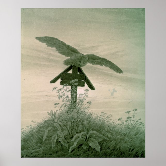 Uggla på grav, 1836-7 poster (Framsidan)