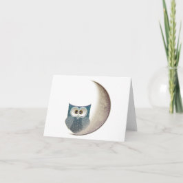 Uggla på månen kort