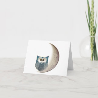 Uggla på månen kort