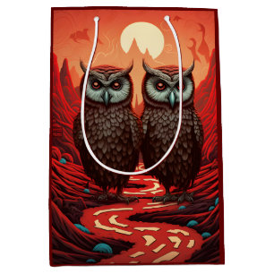 Uggla par surrealistisk