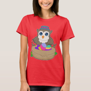 Uggla Påsk Påskägg Nest T Shirt