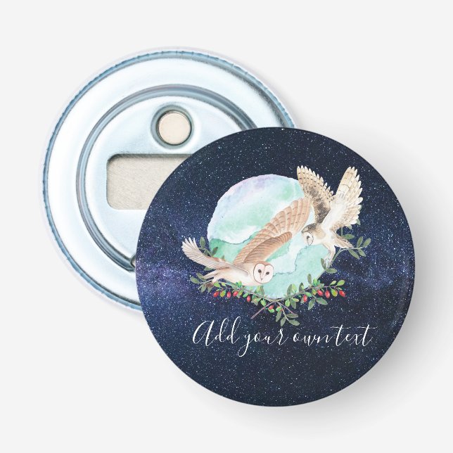 Uggla Personlig Flasköppnare (Framsidan)