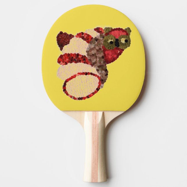 Uggla Ping Pong Paddle Pingisracket (Framsidan)