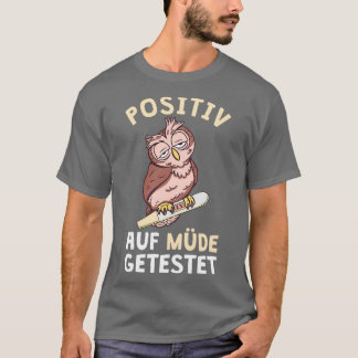 Uggla positivt vid test vid trött nattskift 2 t shirt