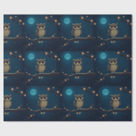 Uggla-presentsklämning Presentpapper