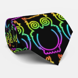 Uggla Psychedelic Neon Light Button Slips