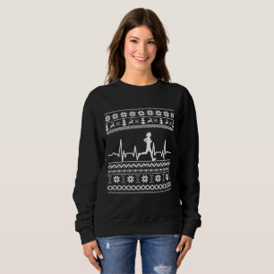 Uggla pulsslag i julgossarna som kör springa t shirt