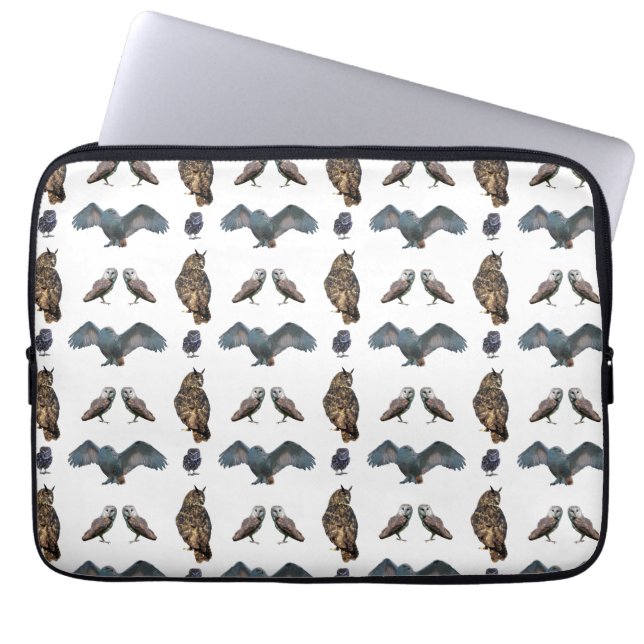 Uggla Raseri Laptopfodral (välj färg) Laptop Fodral (Framsidan)
