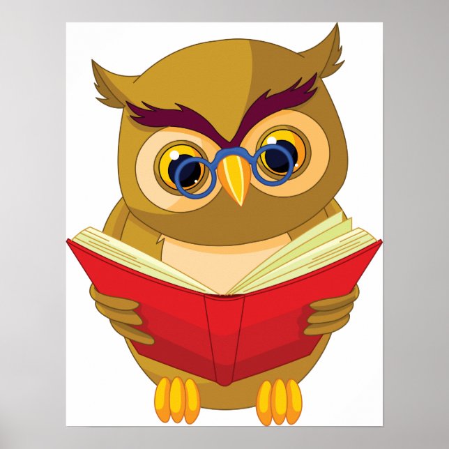 Uggla Reading Poster (Framsidan)