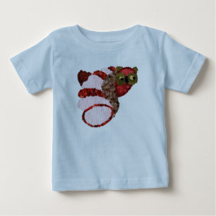 Uggla Romper Kostym Tee Shirt