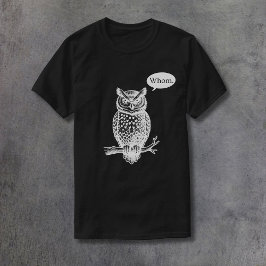 Uggla säger vem t shirt