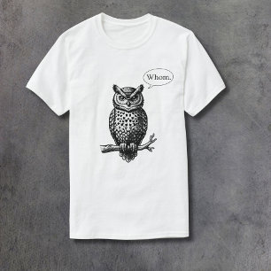 Uggla säger vem t shirt