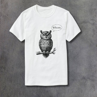 Uggla säger vem t shirt