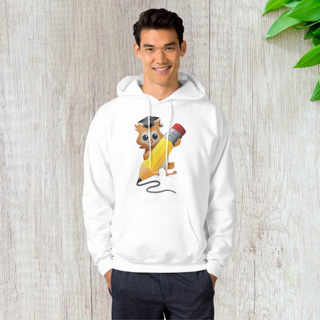 Uggla skriver hoodie (Skapare uppladdad)