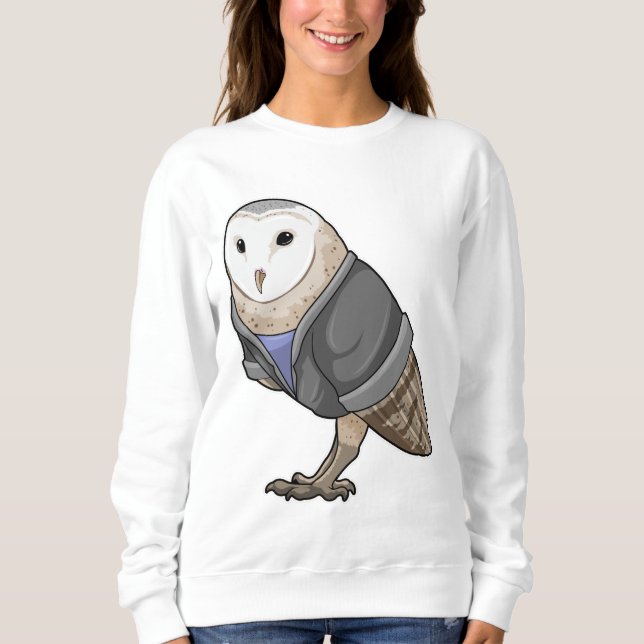 Uggla som sekreterare t shirt (Framsida)