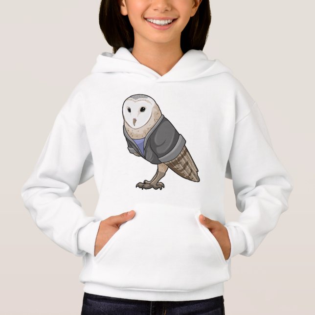Uggla som sekreterare t shirt (Framsida)