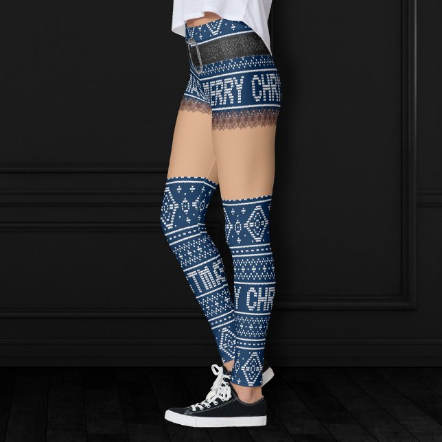 Uggla Sötsjön Blue Kort Skirt | Mellanliggande ska Leggings (Skapare uppladdad)