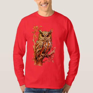 Uggla Spirit Totem Animal T Shirt