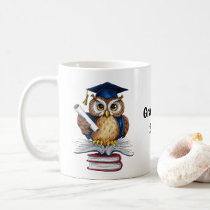 Uggla Studenten Personlig Kaffemugg