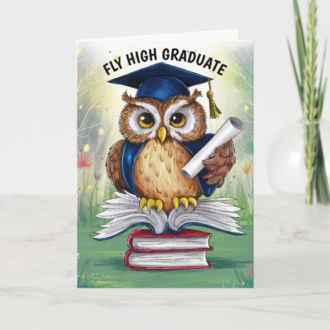 Uggla Studenten Personlig Kort (Framsida)