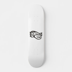 Uggla Symbol Black Skateboard Bräda 20,5 Cm